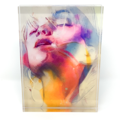 Debuted at the Superfine Art Fair in Los Angeles, this piece sold to an art buyer for casinos in Las Vegas. Amy